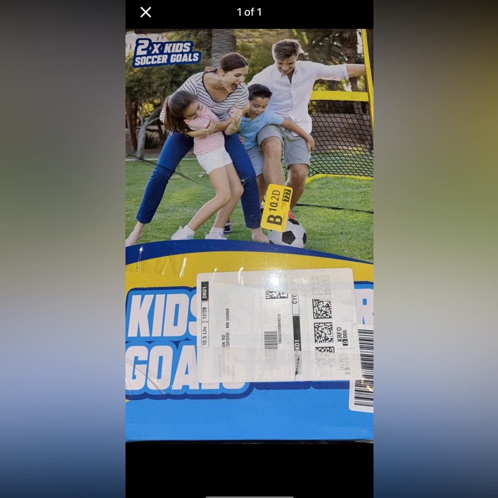 Kids Soccer Goal Set